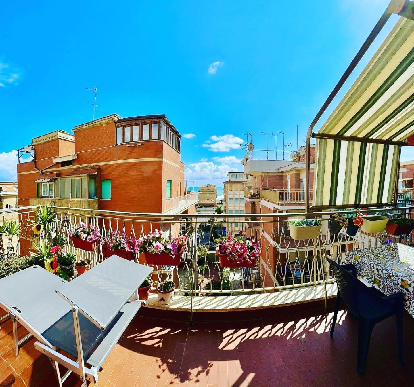 Penthouse Salus Sea View Terrace Daire Lido di Ostia Dış mekan fotoğraf